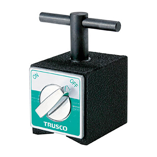 ＴＲＵＳＣＯ αマグネットホルダ(ハンドル付) 吸着力800N 1台(TMH80AH) 目安在庫=○