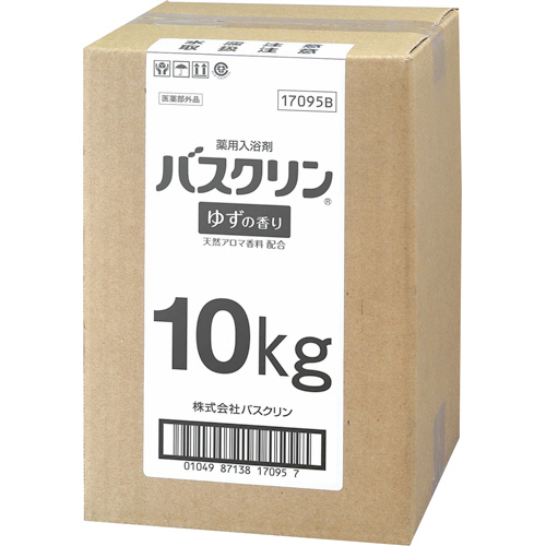 バスクリン バスクリン ゆずの香り 業務用 10kg 1缶(BC0958) 取り寄せ商品 8,084円