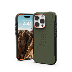 Ｕｒｂａｎ　Ａｒｍｏｒ　Ｇｅａｒ iPhone 16 Pro用 MAGSAFE対応 CIVILIAN オリーブ(UAG-IPH24MA-CMS-OL) 取り寄せ商品