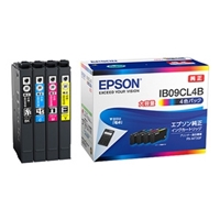 エプソン IB09CL4B インクカートリッジ(4色パック)/大容量インク 目安在庫=○の通販は 8,047円
