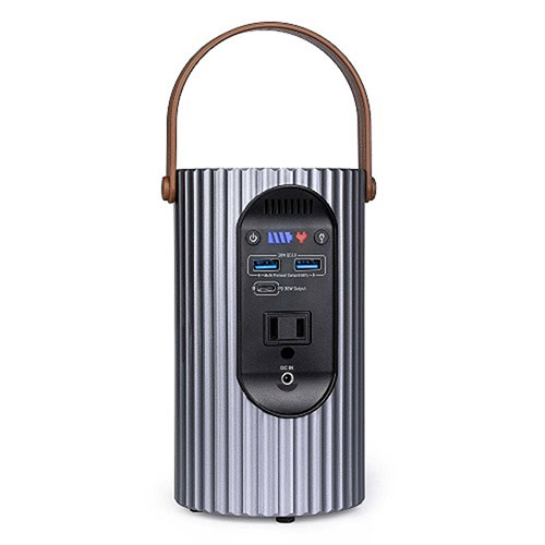ＨＩＤＩＳＣ ポータブル電源 24000mAh、88.8Wh、PD、QC3.0対応 4段階LEDパネル+SOSライ(HDPPS80WS8) 取り寄せ商品