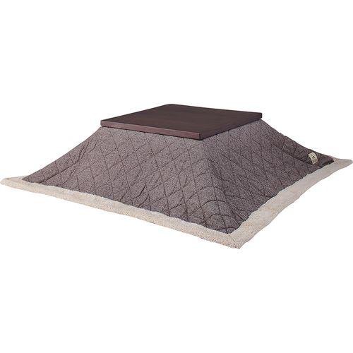 東谷 薄掛けコタツ布団 正方形 ブラウン(KK-101BR) メーカー在庫品の通販は 5,918円