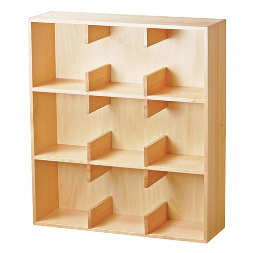 ヤマコー てまひま工房 コレクションBOX ナチュラルな展示用ボックス 大サイズ(yamaco52904) 取り寄せ商品