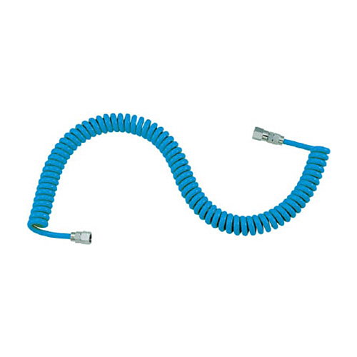 ＴＲＵＳＣＯ ウレタンコイルホース 細巻コイル L型 3.4m 1本(CH-750) 目安在庫=○