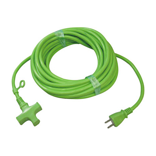 ＴＲＵＳＣＯ 3個口 ソフトタイプ延長コード 15A 10m グリーン 1本(TKC15-103PSGN) 目安在庫=○