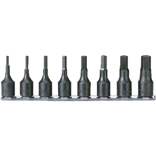 山下工業研究所 ヘックスビットソケット 8点セット 1個(RS3012A/8-L52) 取り寄せ商品