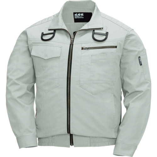ジーベック 空調服 綿薄手現場服ヘリンボンフルハーネス仕様空調服 サンドベージュ 3L 1着(XE98102-39-3L) 取り寄せ商品