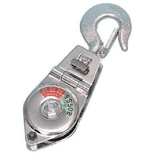 スリーエッチ シンプルスナッチ フック型50mmベアリング入 1個(SS-50B) 取り寄せ商品