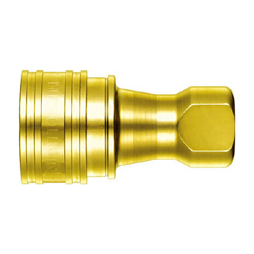 日東工器 SPカプラ タイプAソケット(真鍮製) R1/2 1個(BSBM 4S-A) 取り寄せ商品