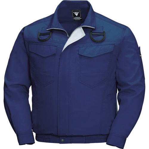 ジーベック 空調服 綿ポリ混紡ペンタスフルハーネス仕様空調服 ディープネイビー L 1着(XE98101-19-L) 取り寄せ商品
