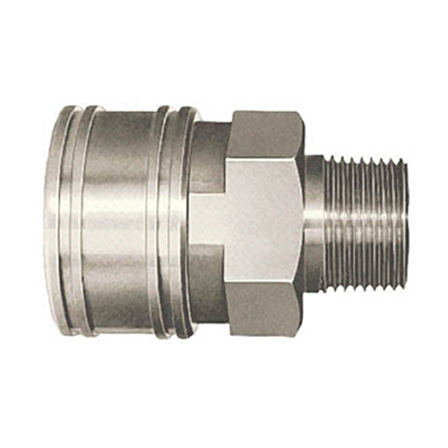 日東工器 TSPカプラ(めねじ取付用ソケット･鋼鉄製) 1個(8TSM) 取り寄せ商品