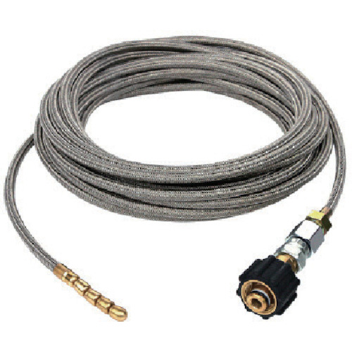 アサダ SUS洗管ホース 8/60･8.5/60用 20m Qカプラ 1本(R10610) 取り寄せ商品