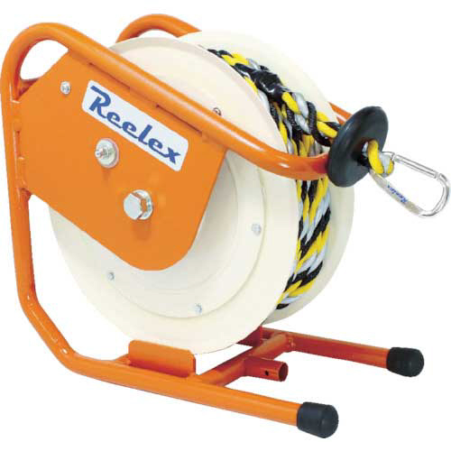 中発販売 Reelex バリアリール ロープタイプ 反射ロープ 外径12.0mm×10m 1台(BRR-1210HL) 取り寄せ商品
