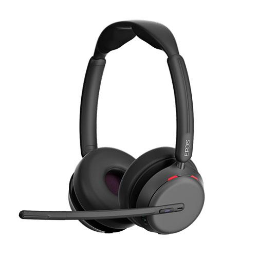 ＥＰＯＳ IMPACT 1060T ANC 両耳ヘッドセット アクティブノイズキャンセリング Bluetooth AI搭載(EPOS-1001136) 取り寄せ商品