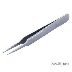 RUBIS MEISTER　ピンセット　AXAL　No.2 (1本)(2-AXAL) 取り寄せ商品