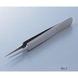 RUBIS 強靭精密ピンセット　DURAX (1本)(No.5) 目安在庫=△