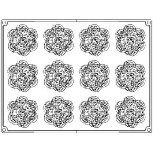 pavoni パボフレックス 400x300mm バラの花束(Bouquet de roses) by Cedric Grolet PX4397(68-4131-68) 取り寄せ商品