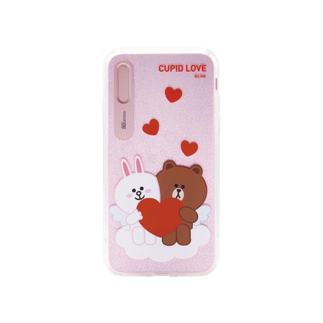 ＬＩＮＥ ＦＲＩＥＮＤＳ iPhone XS / X Light UP CASE CUPID LOVE スウィートハート1(KCL-LCL021) 仕入先在庫品