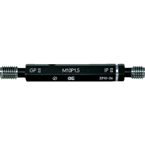 オーエスジー ねじプラグゲージ メートル(M)ねじ 30261 1本(LG GP WP M2.2X0.25) 取り寄せ商品