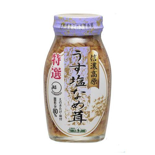 テーブルランド ＴＢＬ なめ茸うす塩 ８０％ １８０ｇ（30個）(0000049791044 ×30) 取り寄せ商品