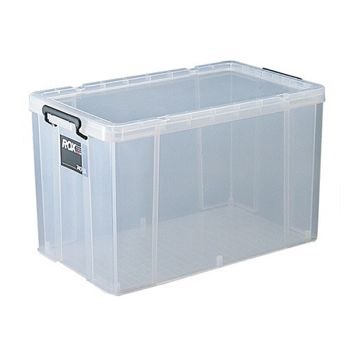 天馬 ロックス 740-3L W440×D740×H430mm クリア 1セット(2個)(4904746431783 x2) 取り寄せ商品