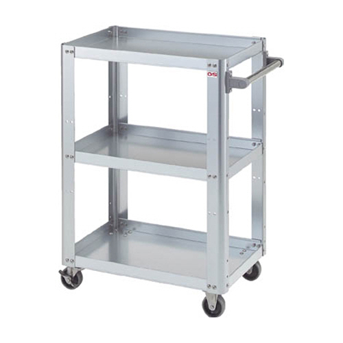 大阪製罐 アールワゴン ザム鋼板 600×400×840mm 1台(RWZ6483) 取り寄せ商品 35,001円
