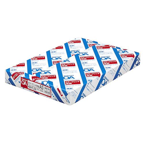 コクヨ カラープリンタ用紙 A3 1箱(1500枚:500枚×3冊)(4901480589848 x3) 取り寄せ商品