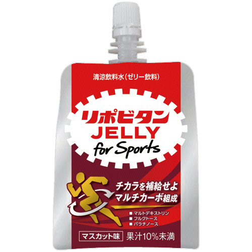 大正製薬 リポビタンゼリー for Sports 180g 1入れもの(36風呂敷き包み)(4987306064447 x36) 取り寄せ商いもの