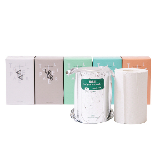 丸英製紙 10年保証備蓄用トイレットペーパー LogLog 1セット(25ロール)(4979105200003 x25) 取り寄せ商品