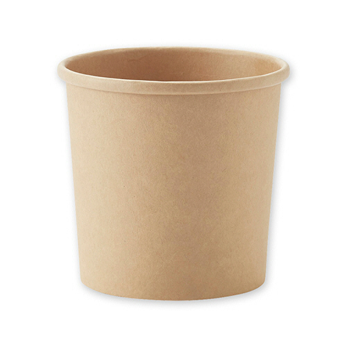 シモジマ 食品容器 未晒フードカップ 350ml 1セット(500個:25個×20パック)(4901755660494 x20) 取り寄せ商品
