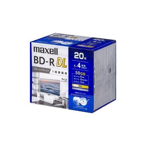 Ｍａｘｅｌｌ 録画用ブルーレイディスクBD-R 20枚パック 6セット(4902580797034 x6) 取り寄せ商品