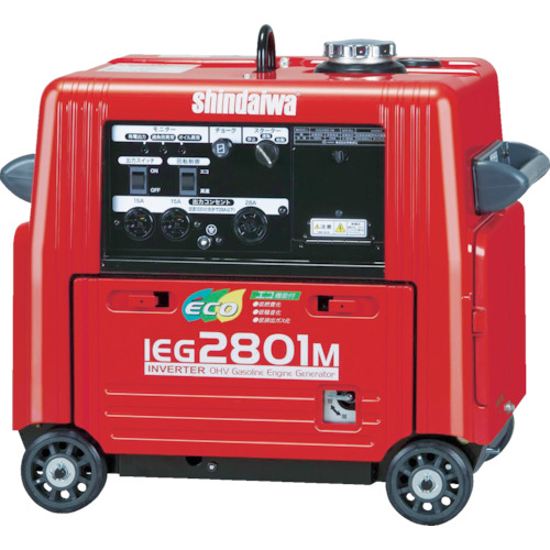 ヤマビコ 防音型インバーター発電機 2.8kVA 1台(IEG2801M) 取り寄せ商品