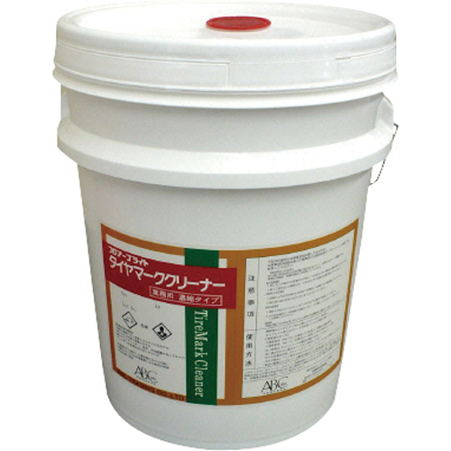 エービーシー商会 フロアーブライト タイヤマーククリーナー 希釈タイプ 18KG 1缶(BPBTMK18) 取り寄せ商品