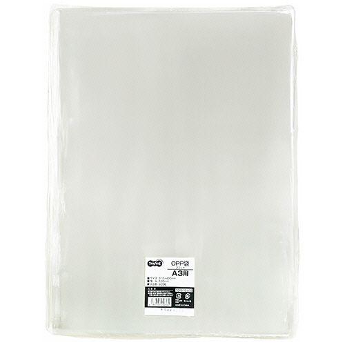 TPS OPP袋 フラット A3用 310×430mm 1セット(1000枚:500枚×2パック)(4582796052365 x2) 取り寄せ商品