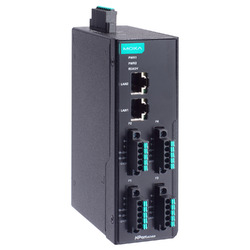 ＭＯＸＡ DINレール 4ポート シリアルデバイスサーバー 絶縁 ワイド温度(NPORT IA5450I-TB-G2-) 取り寄せ商品