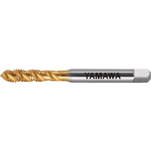 弥満和製作所 チタンコーティング止り穴用 スパイラルタップ AU-SP M20×1.5 1本(AU-SP-P4-M20X1.5) 取り寄せ商品
