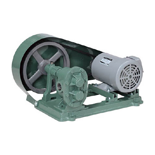 亀嶋鐵工所 NK ギアポンプ(電動機連結型) 1台(MES-10) 取り寄せ商品