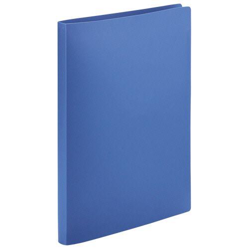 TPS クリアファイル(不透明表紙) A4タテ 40ポケット ブルー 1セット(40冊)(4582796052815 x40) 取り寄せ商品