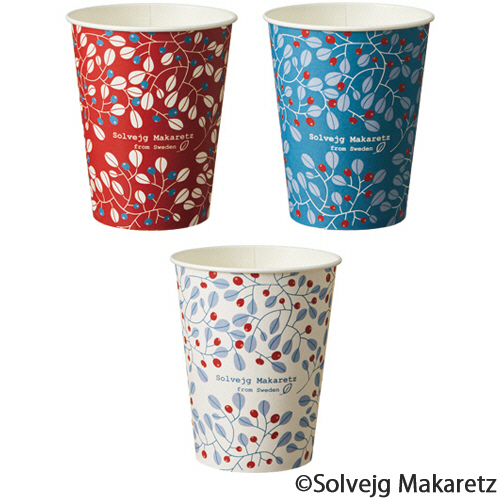 TPS 紙コップ Berry(ベリー) 275mL(9オンス) 1セット(2500個:100個×25パック)(4901627048962 x25) 取り寄せ商品
