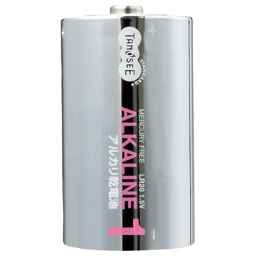 TPS アルカリ乾電池 単1形 1セット(300本:2本×150パック)(4571347168587 x150) 取り寄せ商品