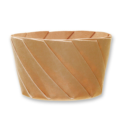 シモジマ 食品容器 おりがみカップ 特小 茶 1セット(400個:20個×20パック)(4901755619508 x20) 取り寄せ商品