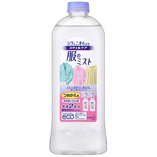花王 スタイルケア 服のミスト つめかえ用 400ml 1セット(16個)(4901301233097 x16) 取り寄せ商品
