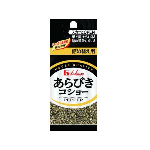 ハウス食品 ハウス あらびきコショー 袋 １２ｇ（120個）(0000049716597 ×120) 取り寄せ商品