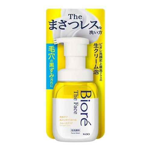 花王（kao） ビオレ ザフェイス 泡洗顔料 スムースクリア 本体 200ml ×24セット(4901301414380 x24) 取り寄せ商品