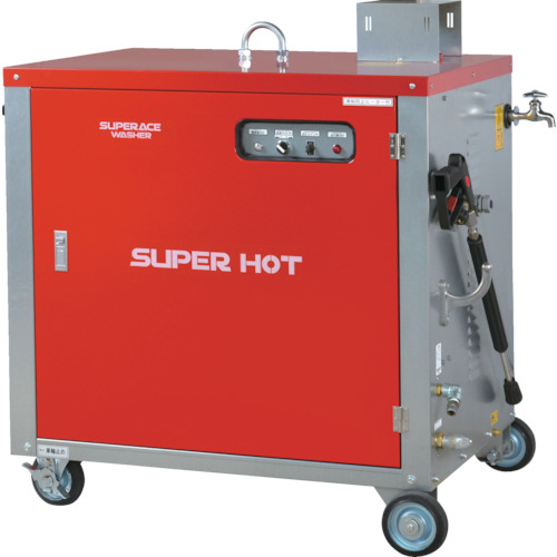スーパー工業 モーター式高圧洗浄機(温水タイプ) 1台(SHJ-1510S-60HZ) 取り寄せ商品 404,479円