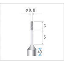 ナカニシ 超硬軸CBNバー 1本(12256) 取り寄せ商品