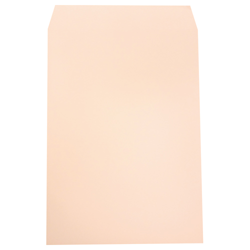 ハート 透けないカラー封筒 角2 Pピンク 100g/m2 〒枠無 1セット(500枚:100枚×5パック)(4546940613710 x5) 取り寄せ商品