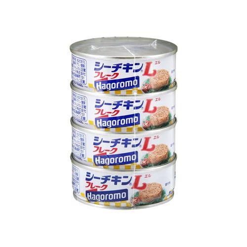 はごろもフーズ はごろもシーチキンＬフレーク７０ｇ＊４缶（12個）(4902560012423 ×12) 取り寄せ商品
