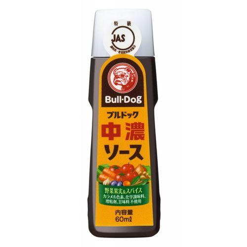 ブルドックソース ブル ミニパック 中濃ソース ６０ｍｌ（80個）(0000049753110 ×80) 取り寄せ商品