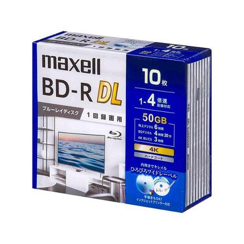 Ｍａｘｅｌｌ 録画用ブルーレイディスクBD-R 10枚パック 10セット(4902580797027 x10) 取り寄せ商品